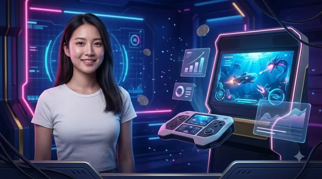 Màn hình chơi bắn cá đại dương sinh động tại F8BET