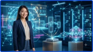 Hình ảnh minh họa lợi ích đồng bộ tài khoản trên nhiều thiết bị để trải nghiệm liền mạch
