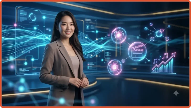 Thị trường giải trí online đang tăng trưởng với thiết bị di động và dữ liệu số hóa hiện đại