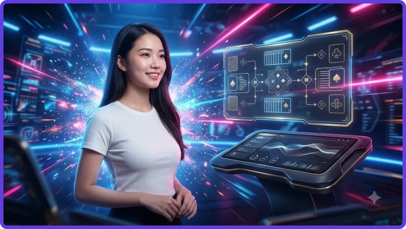 tong-quan-tro-choi-phom-truc-tuyen-voi-bo-bai-duoc-sap-xep-gon-gang-tren-ban-toi-mau Tổng quan trò chơi phỏm trực tuyến với bộ bài được sắp xếp gọn gàng trên bàn tối màu